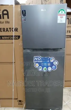Mika 202 Litre Double Door Fridge