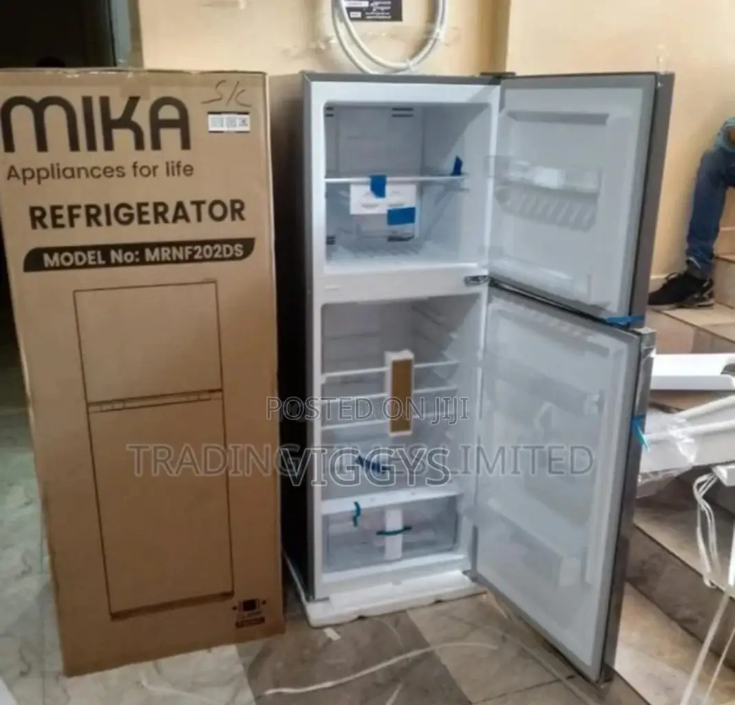 Non Frost 202 Litre Mika Fridge Double Door