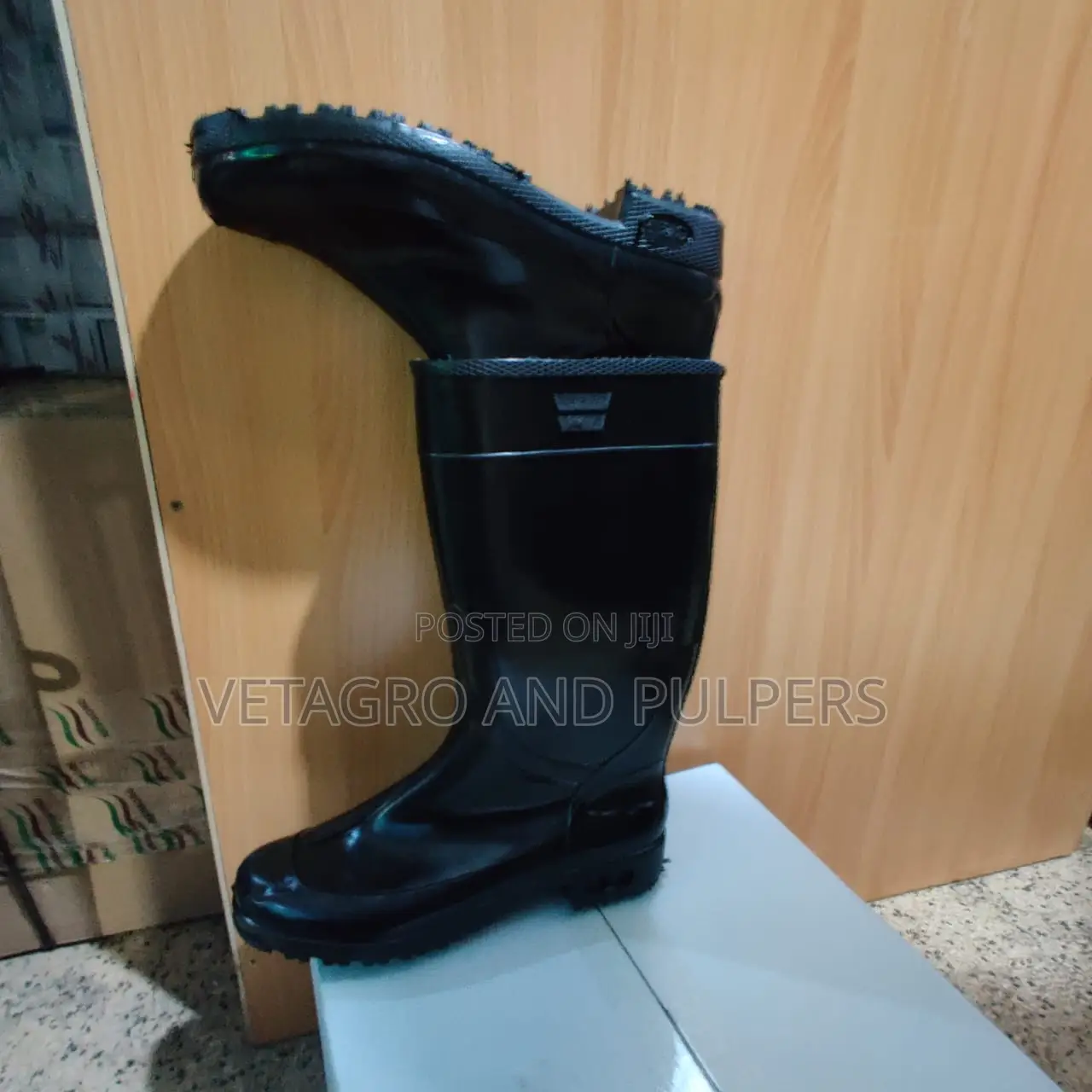 Work Gum Boots Rubber Waterproof Rain Shoes