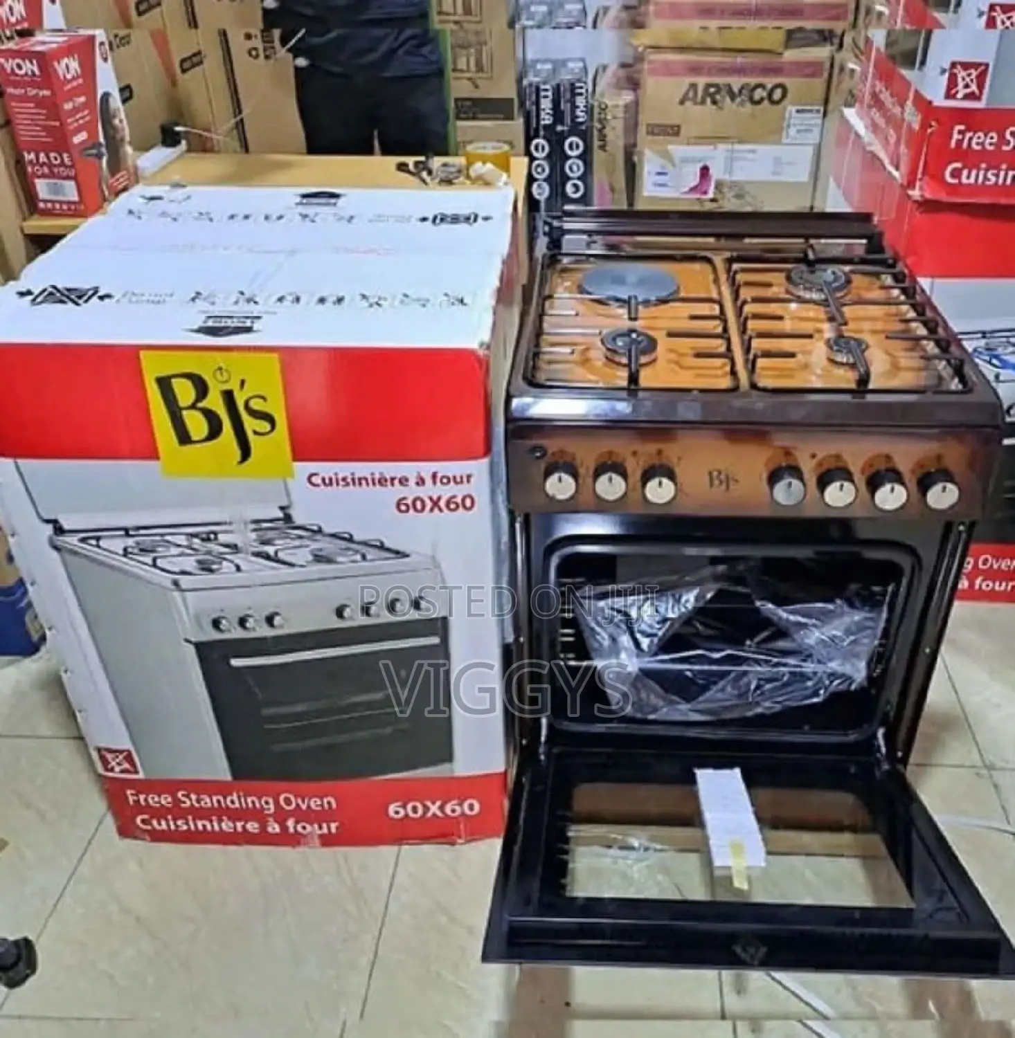 BJS Standing Cooker 60 by 60