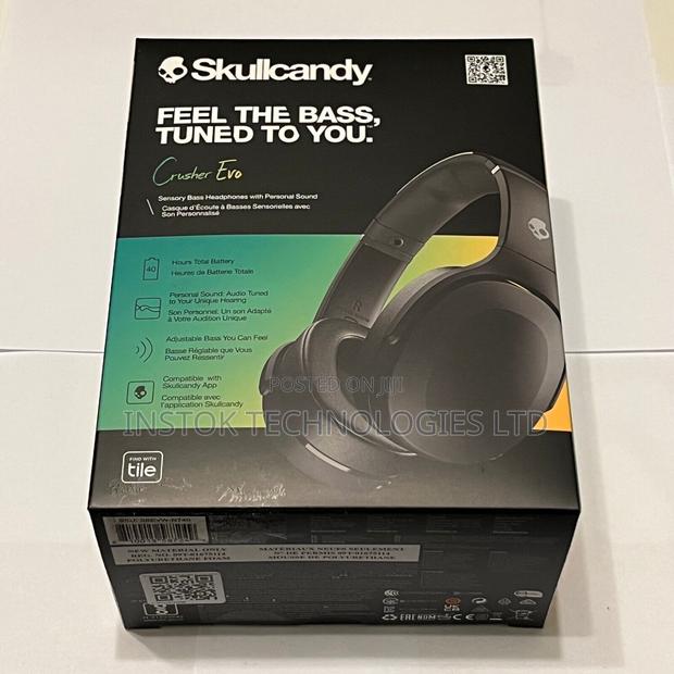 Skullcandy Crusher Evo Wireless Over-Ear Headphones - main view