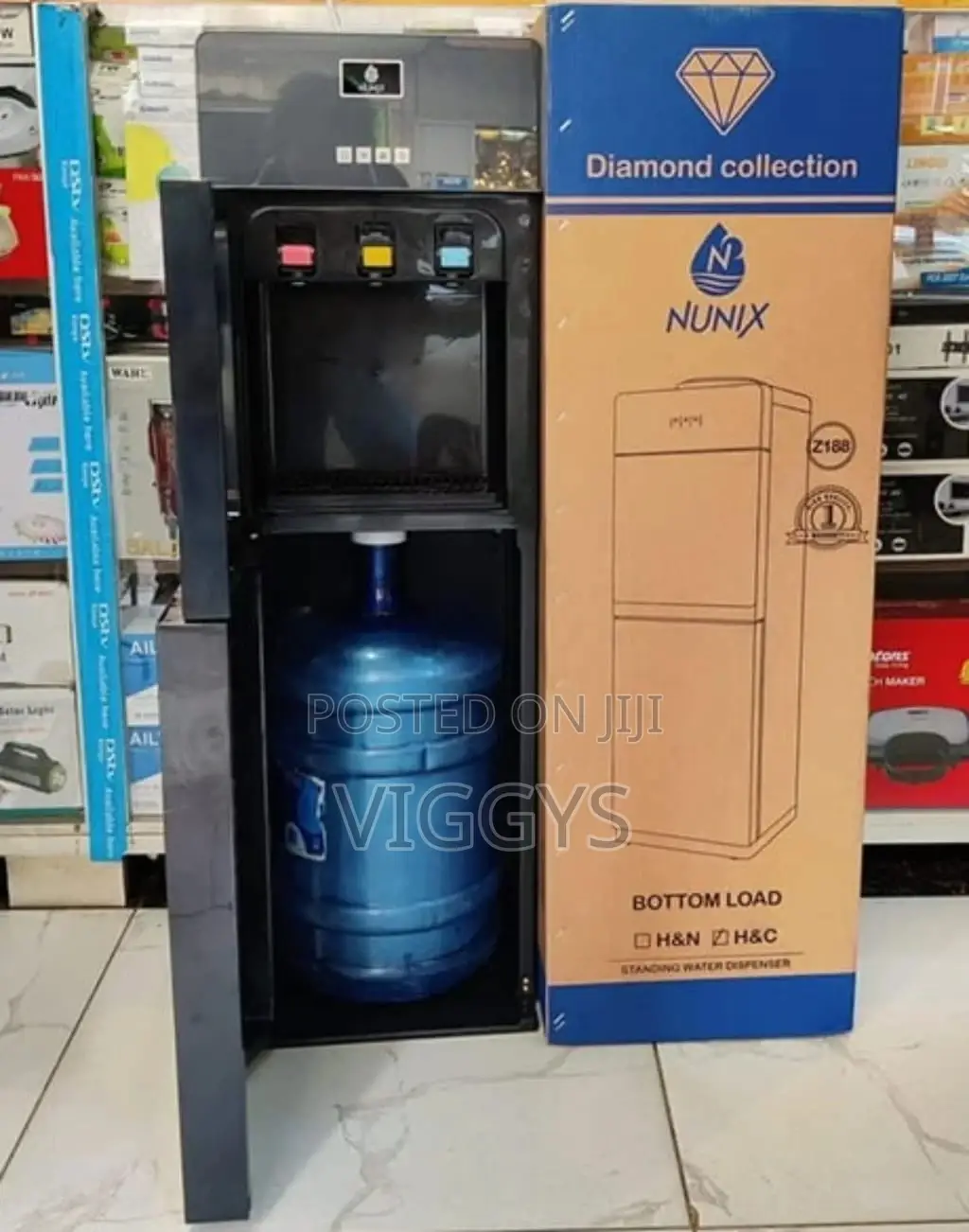 Nunix Z 188c 3 Taps Hot Normal and Cold