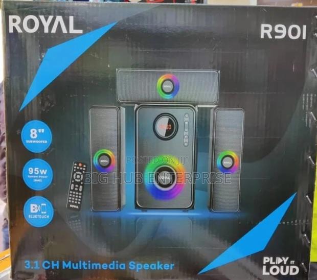 Royal 901 Woofer Royal 3.1ch Subwoofer System R-901