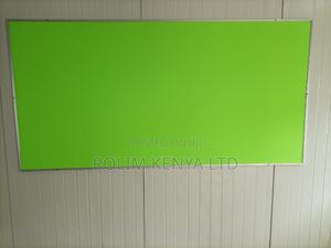 Luminous Green Noticeboard 240cm by 120cm - thumbnail 2