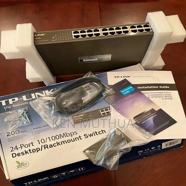 Tp-Link 24-Port 10/100mbps Fast Ethernet Switch - Model TL-S - main view