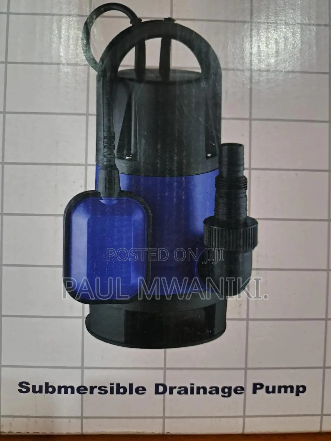 Submersible Drainage Pump. 1hp.