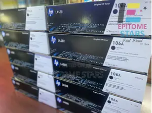 HP 106A Black Original Laser Toner Cartridge (W1106A)