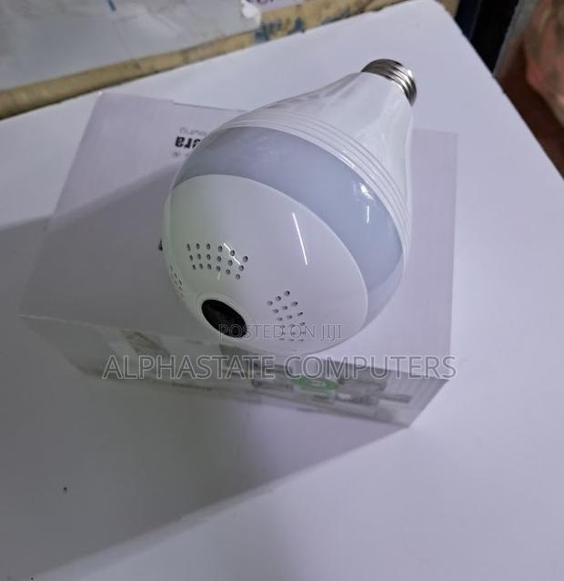 Wifi Camera Bulb With Motion Detection, Night Vision