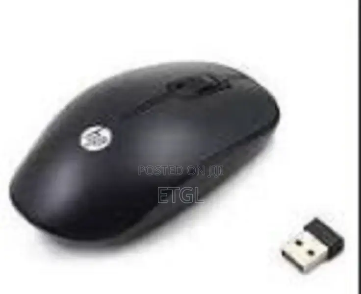 HP S500 2.4ghz Wireless Optical Mouse Black