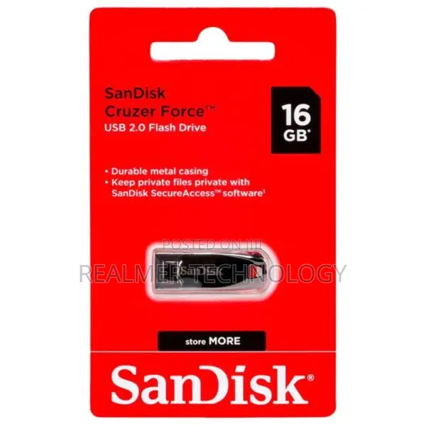 Sandisk Cruzer Blade USB Flash Drive 16GB