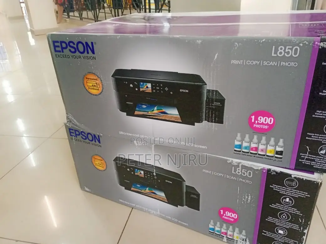 EPSON L850 Printer {Print Scan Copy +Photos}