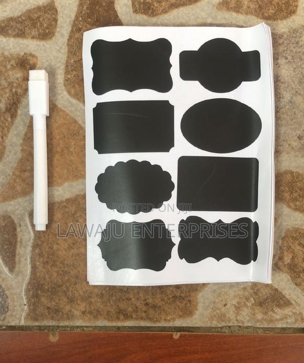 80 PCS Jar Labels With Pen
