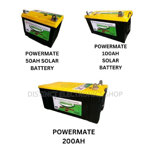 Power Mate Solar Battery