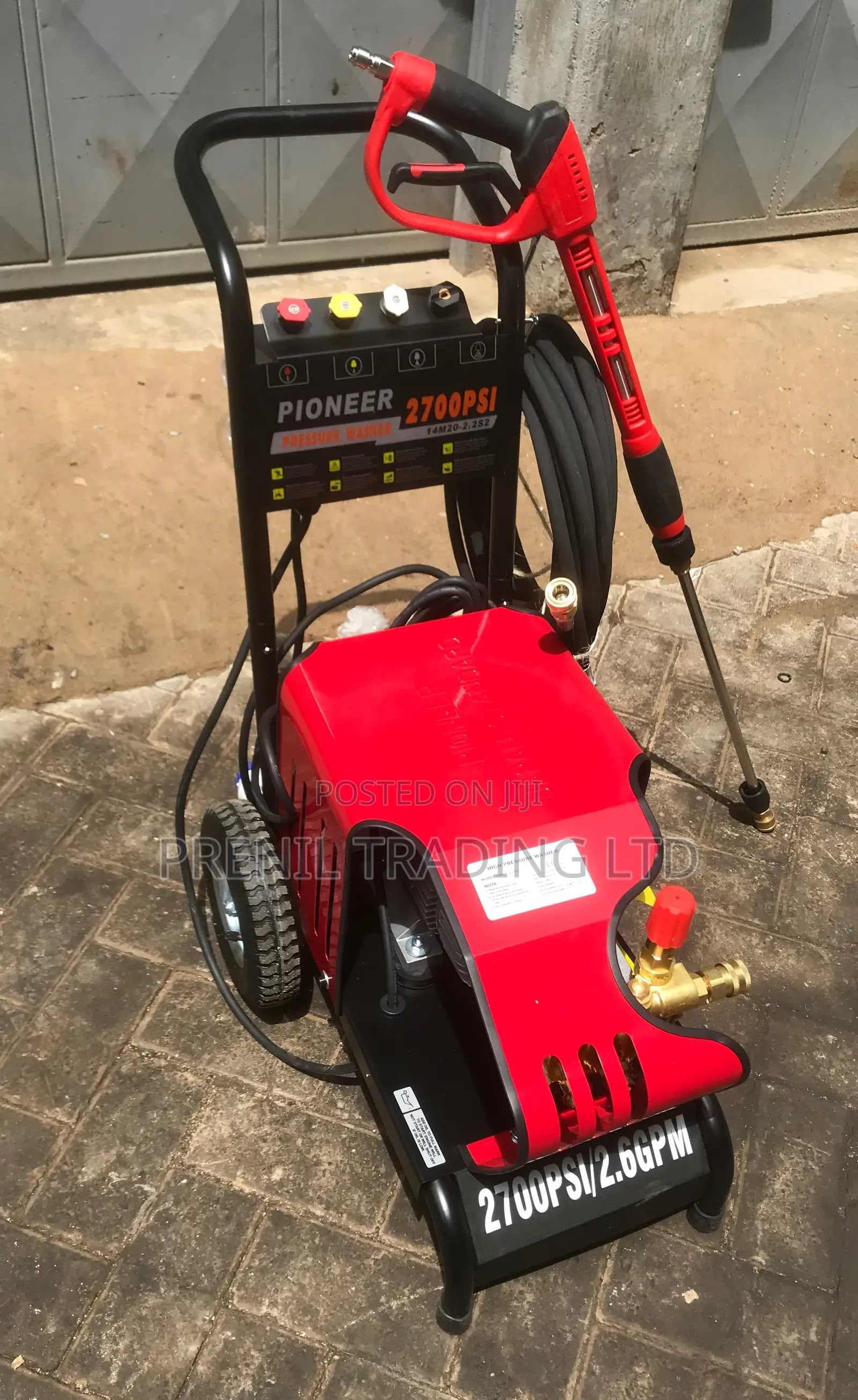 Electric Pressure Washer Pioneer 2700psi