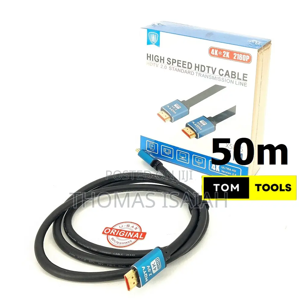 50m Premium High Speed HDMI to HDMI Cable