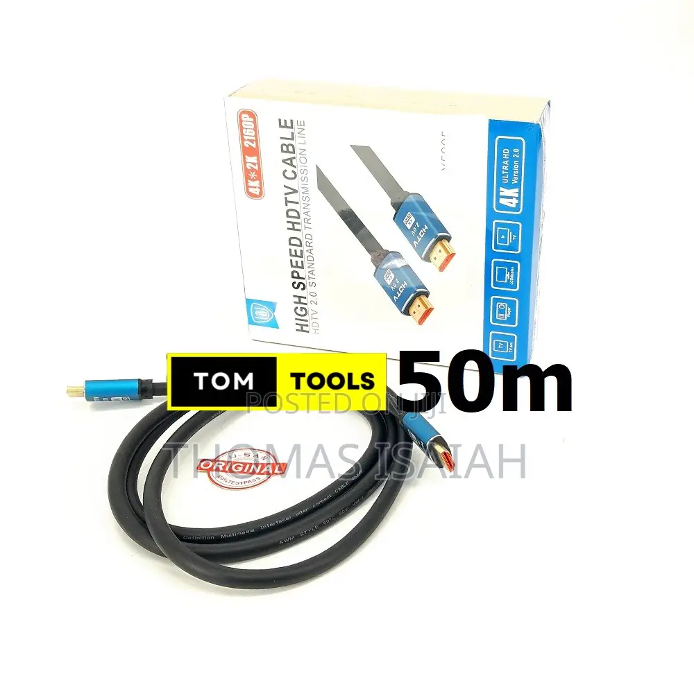 50m Premium High Speed HDMI to HDMI Cable