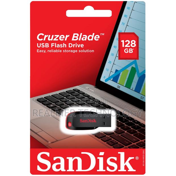 Sandisk Cruzer Blade USB Flash Drive 128GB - main view
