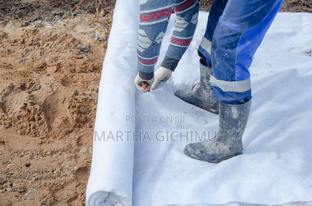 White in Color Geotextile Now Available - main view