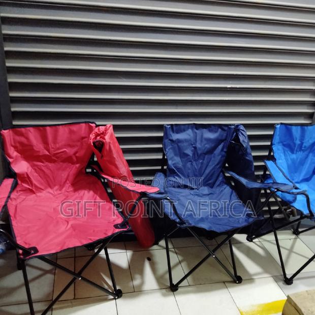 Portable Foldable Camping Chairs With a Case - thumbnail 3