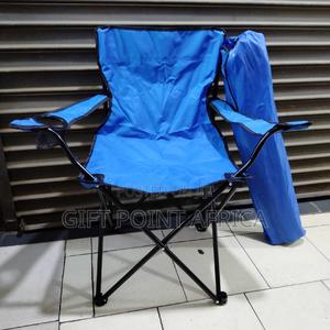 Blue Foldable Camping Chair - thumbnail 2