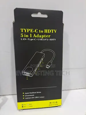 Type -C to Hdvi 5 in 1 Adapter