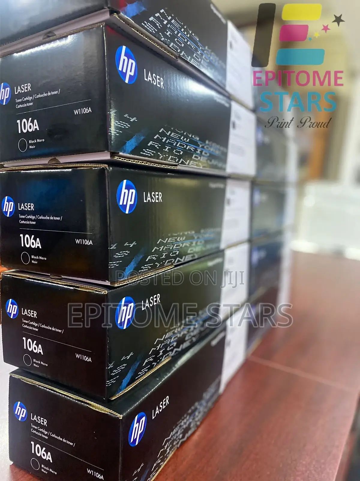 HP 106A Black Original Toner Cartridge- W1106A