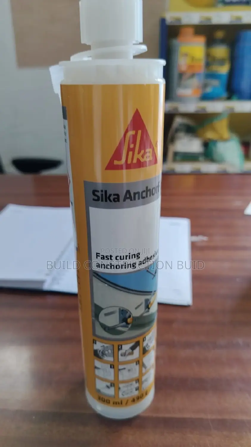 Fast Curing Anchoring Adhesive. Sika Anchorfix