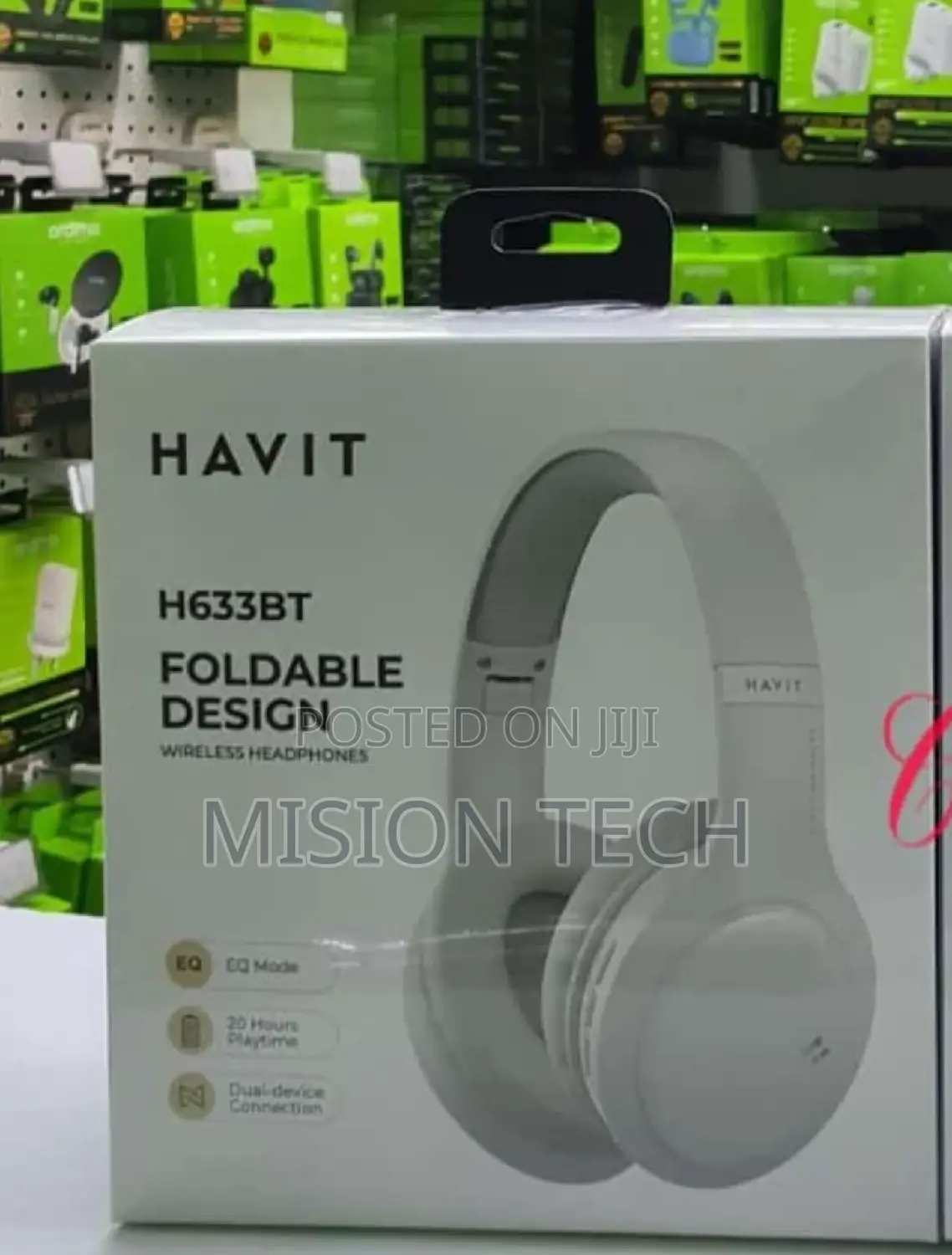 Havit H633BT Powerful Bass RGB Bluetooth Wireless Headsets