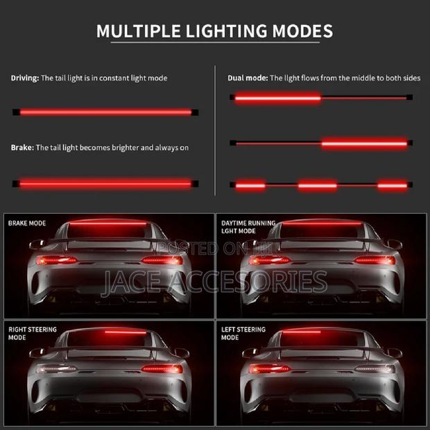 Car Rear Spoiler ,Rear Wing,Truck Lip Light,Tr - thumbnail 5