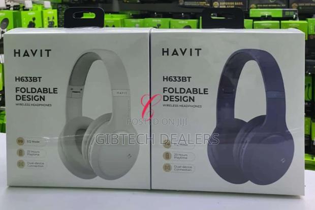 "Havit H633b Design Foldable Wireless Headphones" - main view