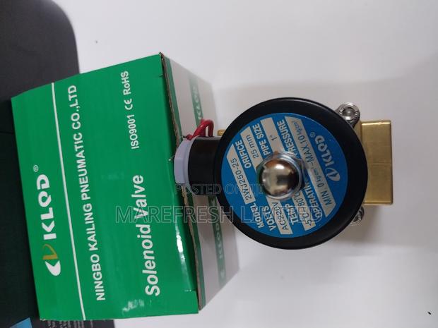 Brass 1"Solenoid Valve