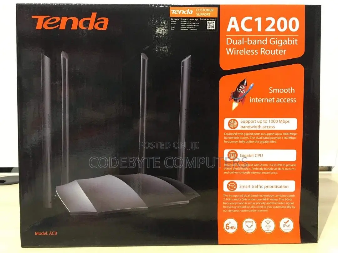 Tenda Archer Ac8 Router Archer Ac8
