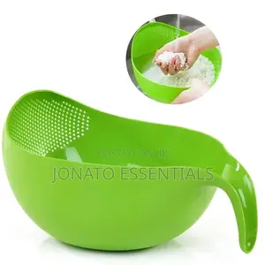 Multipurpose Plastic Rice or Cereal Strainer