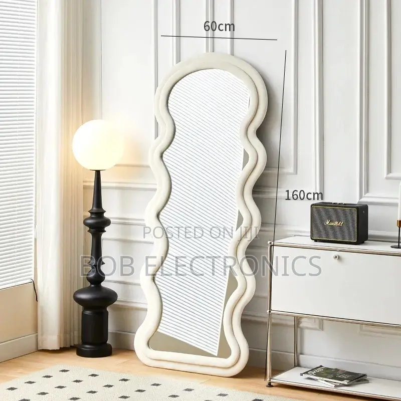 Full Length Wavy Dressing Mirror