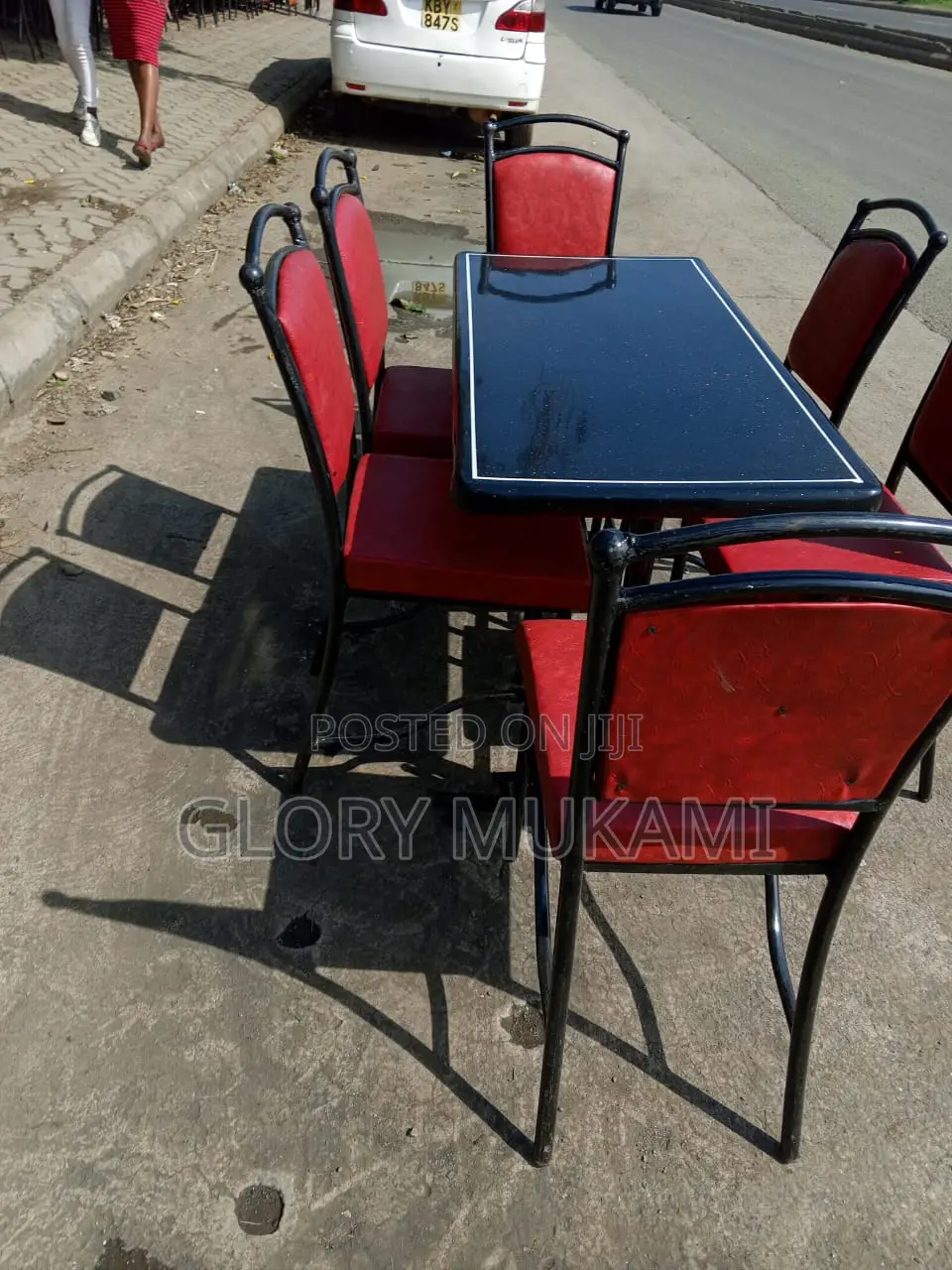 Restaurants and Bar Chairs and 4by 2 Table