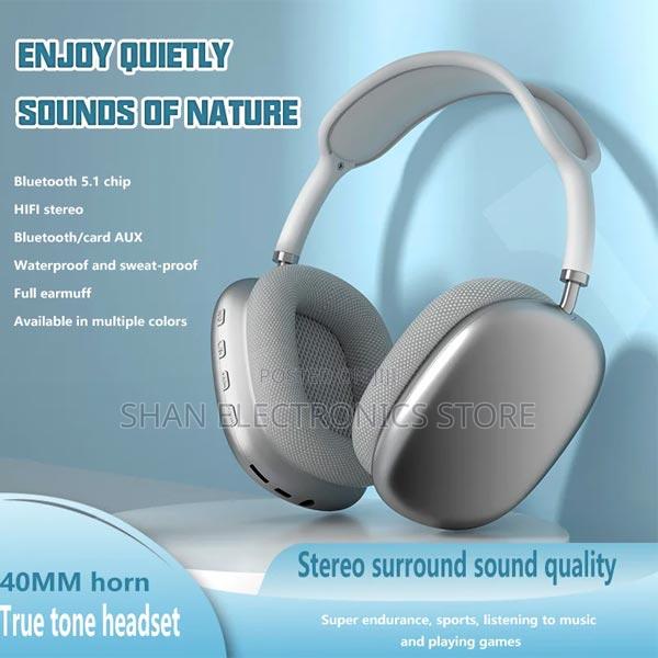 -P9 Gaming Wireless on Ear Headphone Colorful Bt Macron