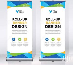Narrow Full Color Roll Up Banner Printing