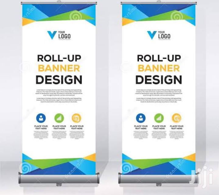 Narrow Full Color Roll Up Banner Printing