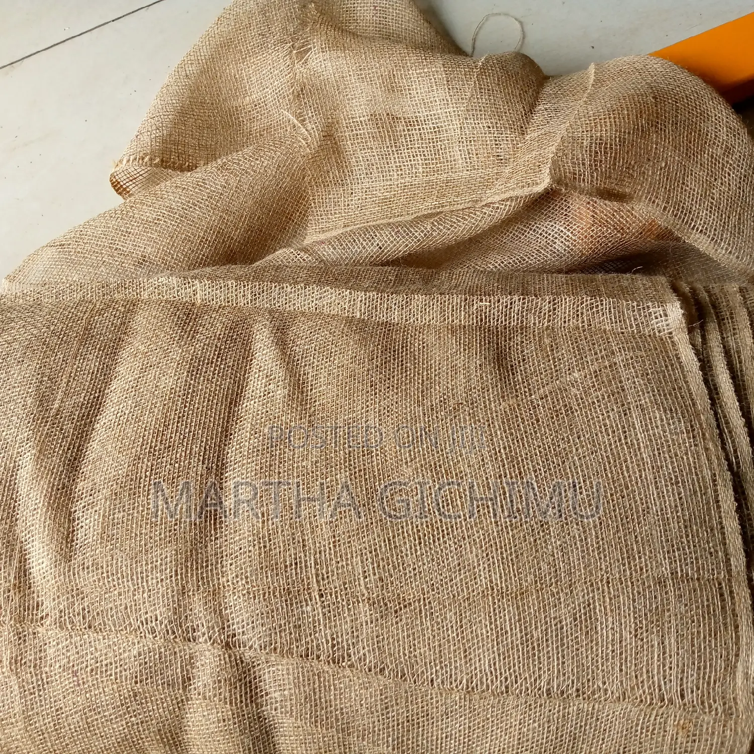 Natural Hessian Cloth for Curing