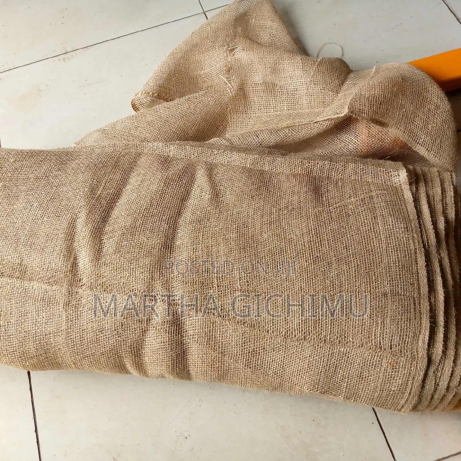 Natural Hessian Cloth for Curing
