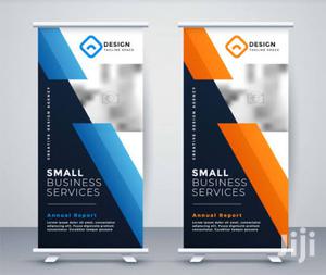 Narrow Base Roll Up Banner Printing Full Color High Quality - thumbnail 2