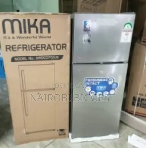 Mika 118 Litres Double Door Refrigerator