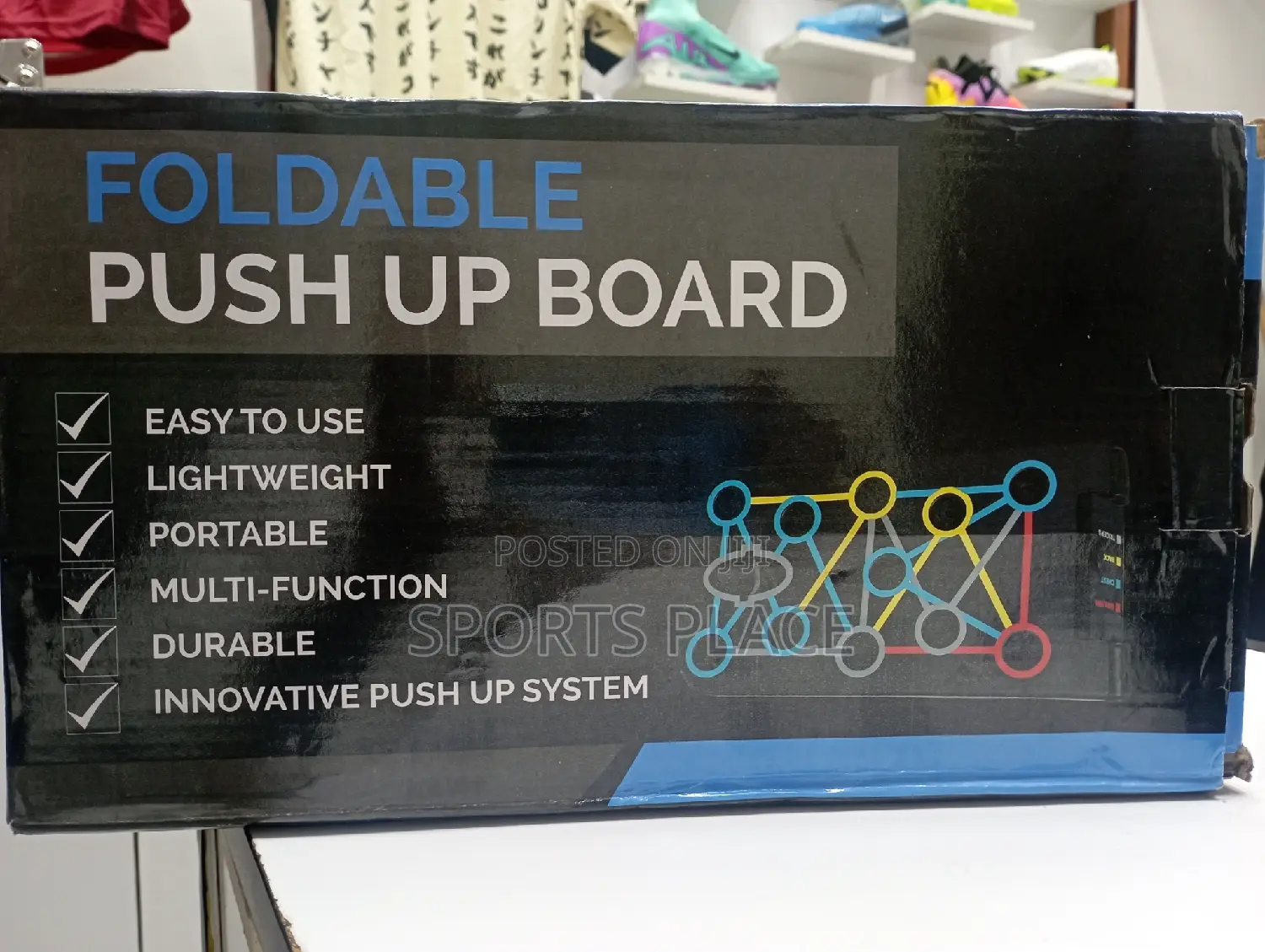Foldable Pushup Board