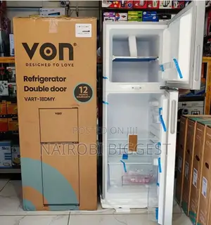 Von 138litres Double Door Refrigerator