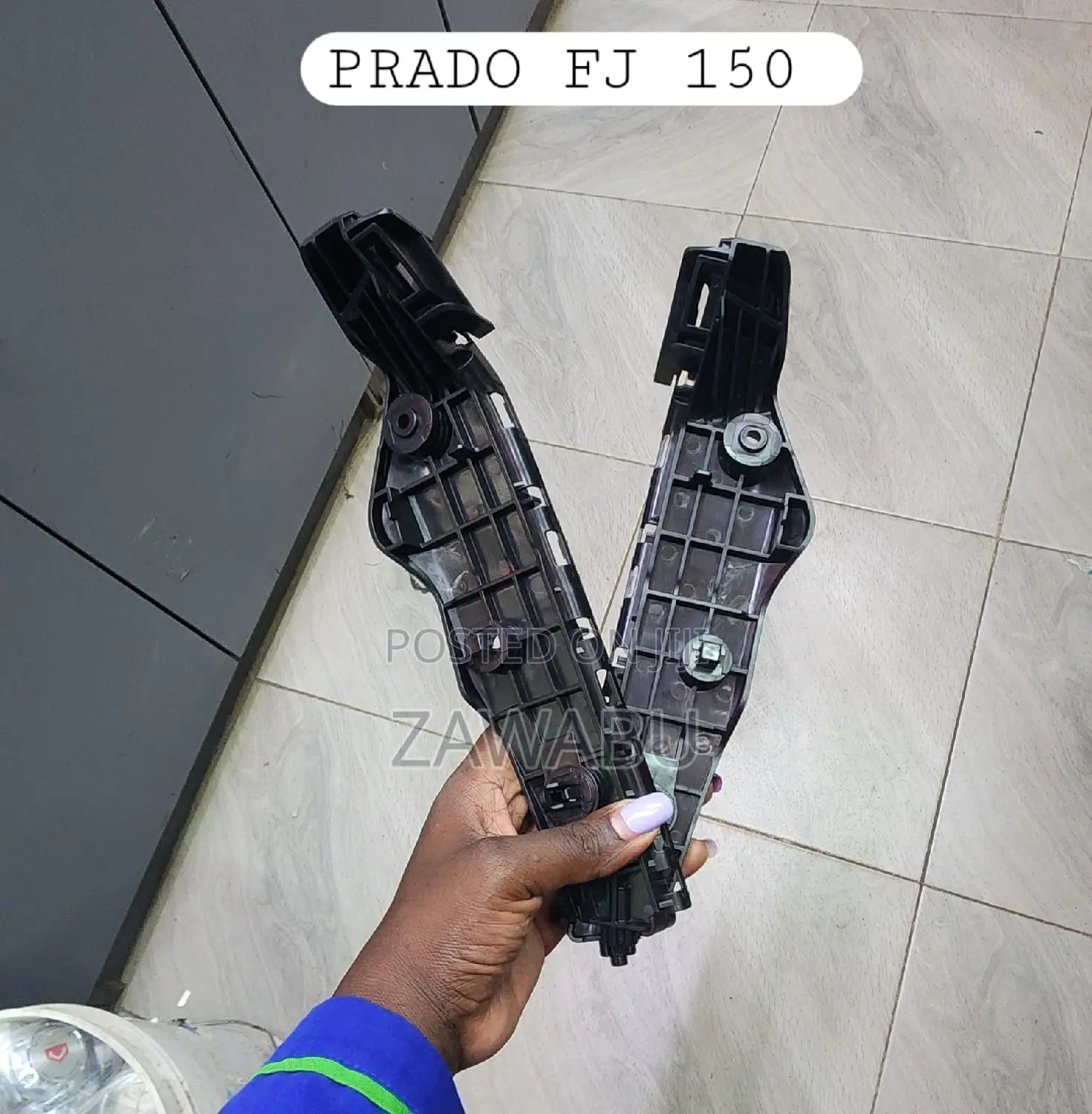 Front Bumper Slides Prado FJ 150