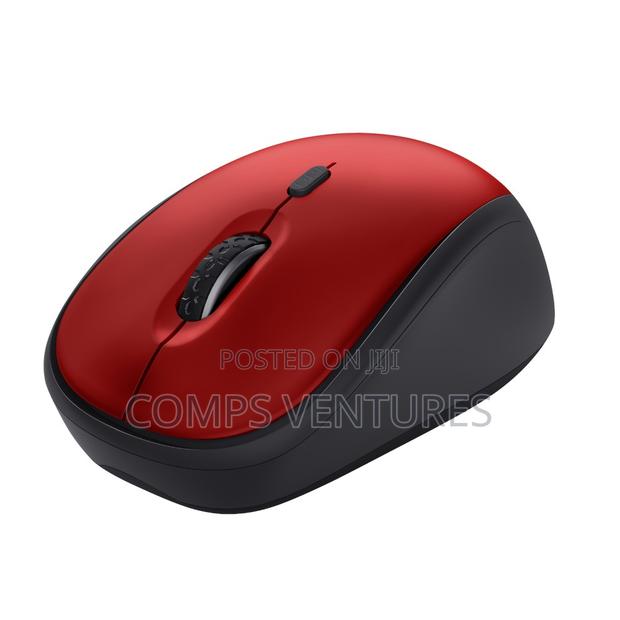 Trust Yvi+ Wireless Mouse Eco Red - thumbnail 3