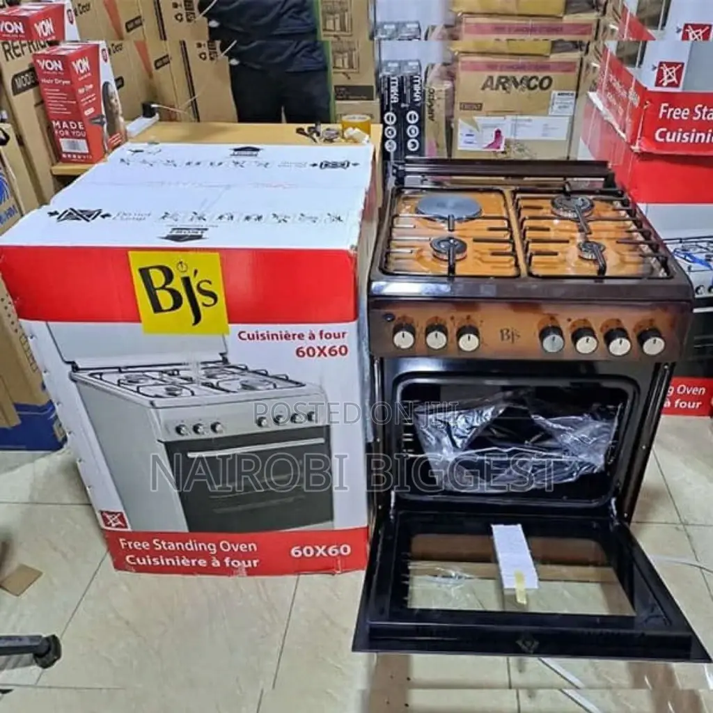 Bj's 3gas+1 E Standing 60×60 Cooker