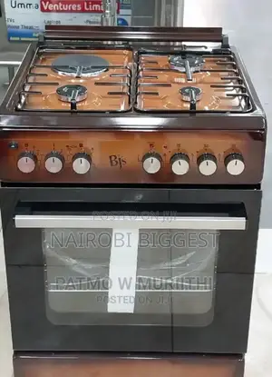Bj's 60×60 Standing 3gas+1 Electric Oven Cooker