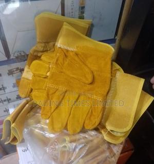 Safety Leather Gloves. - main view