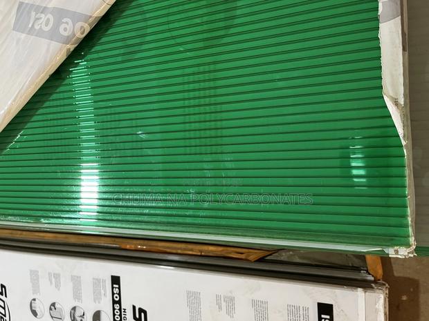 Green Polycarbonate Roofing